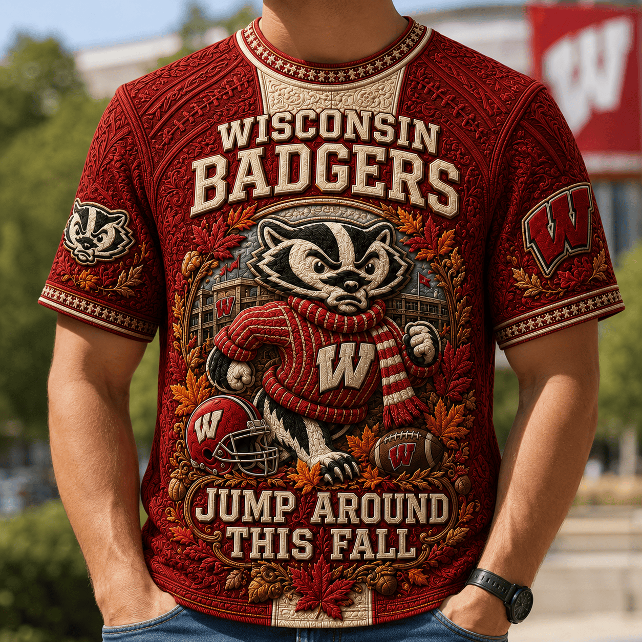 PREMIUM WBG 3D EMBOSS SHIRT NTB