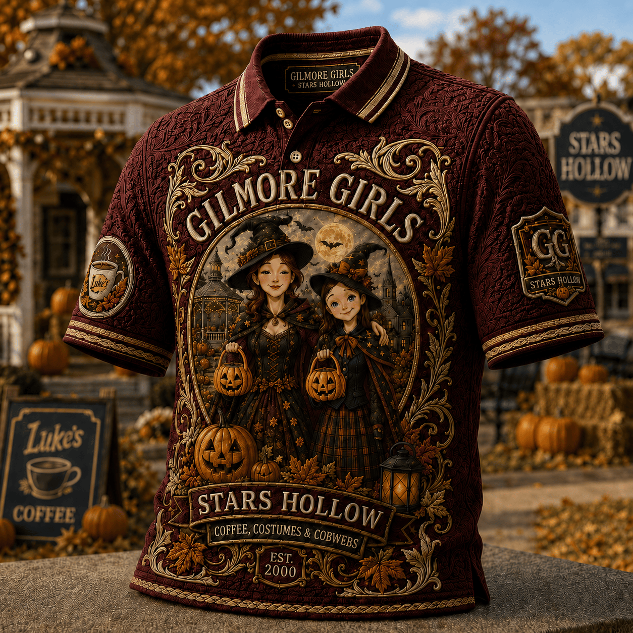 PREMIUM GMG EMBOSS POLO SHIRT NTNA