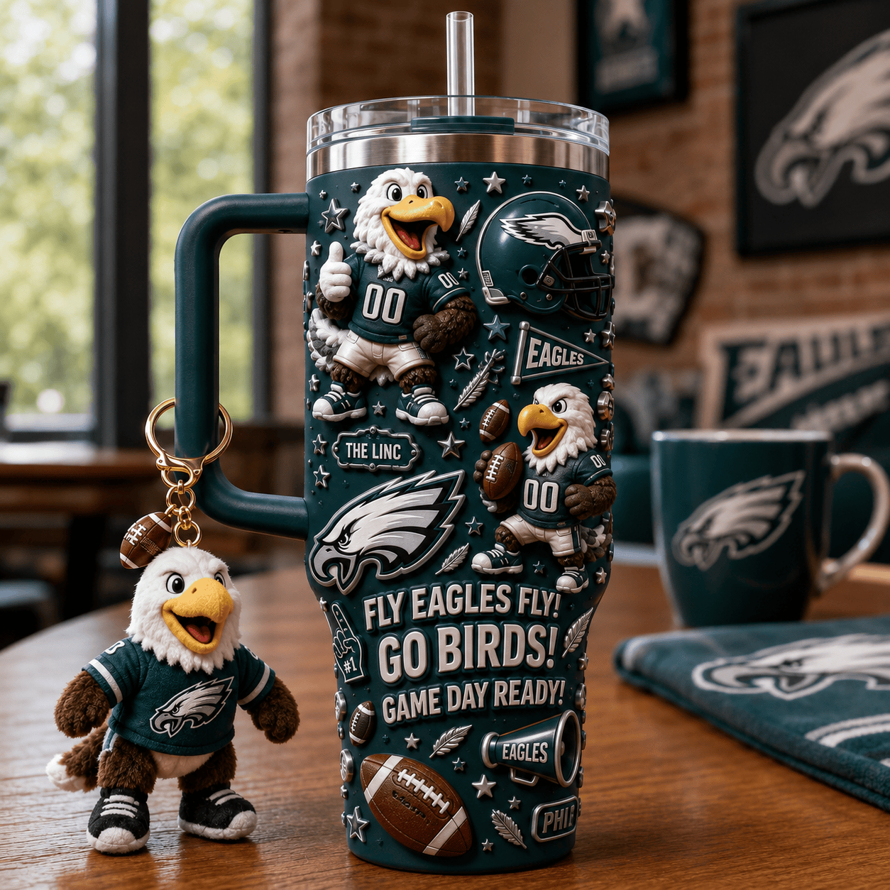 PLDE 40oz Tumbler With Handle DNBN