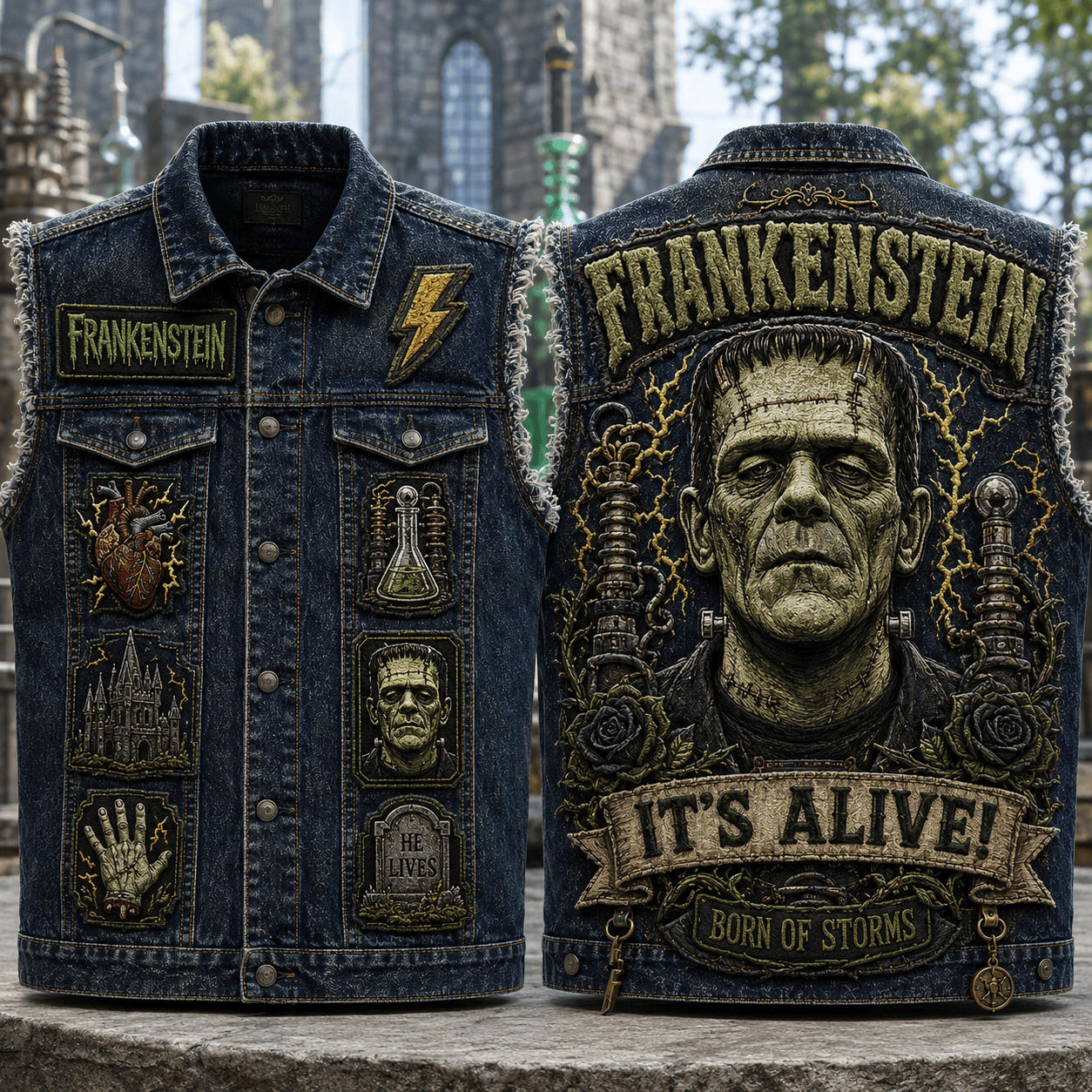 FRKS PREMIUM DENIM VEST HQH
