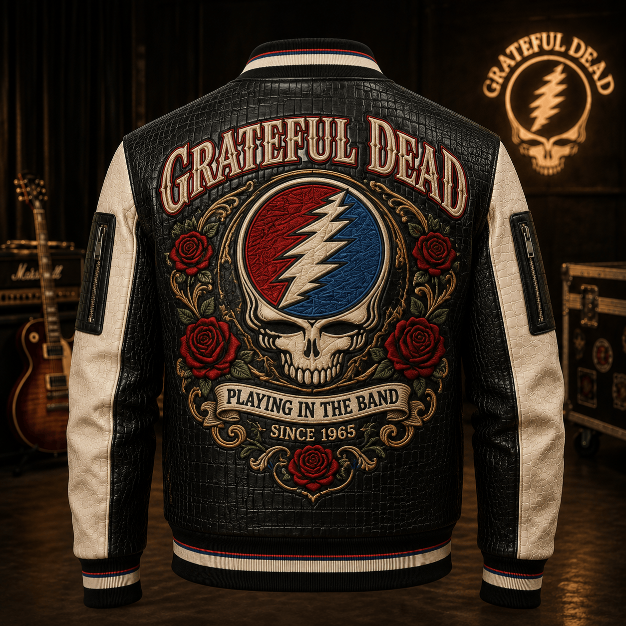 Premium GRFD Leather Zipper Jacket TTMH
