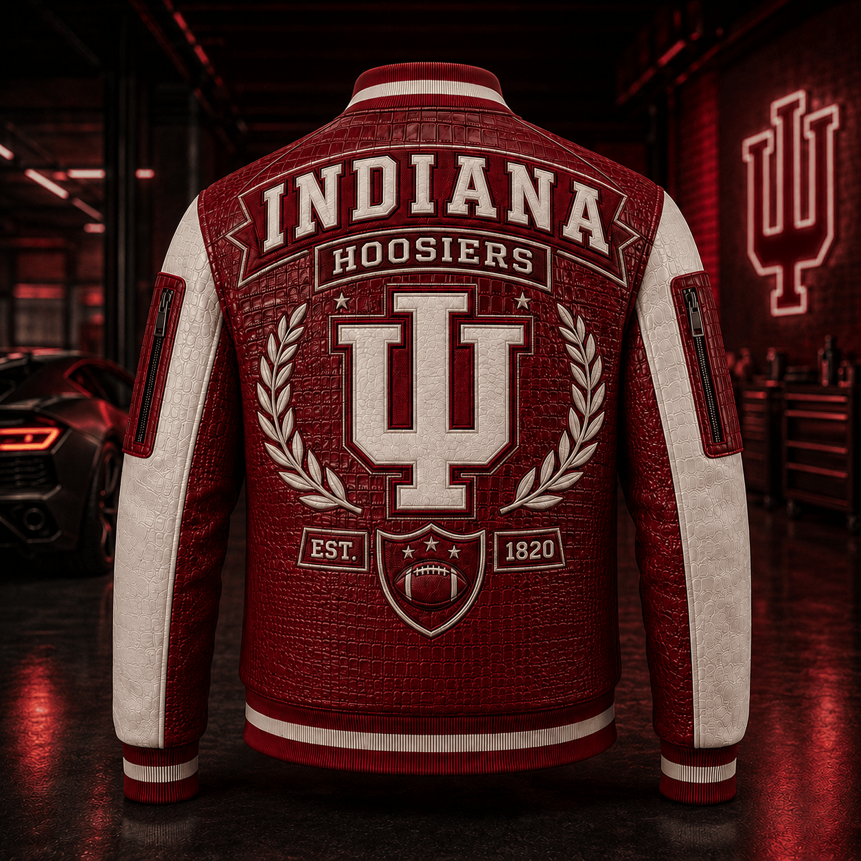 Premium IDH Leather Zipper Jacket TNSM