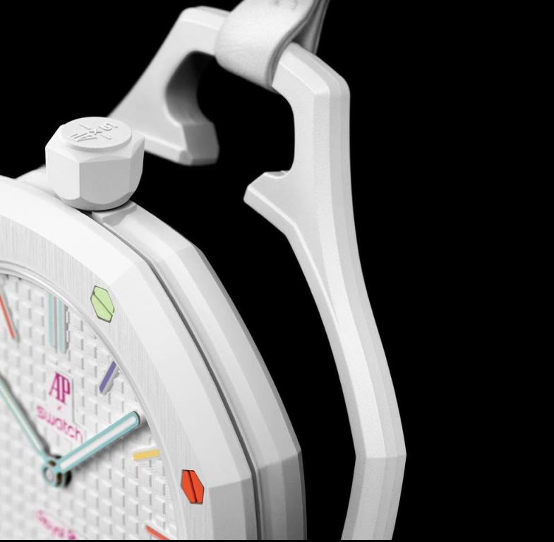 Royal Pop “Huit Blanc” A.P × Swatch