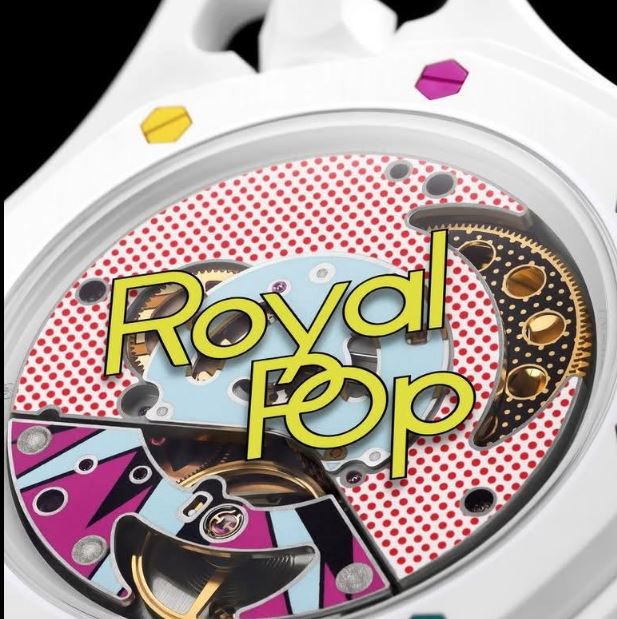 Royal Pop “Huit Blanc” A.P × Swatch